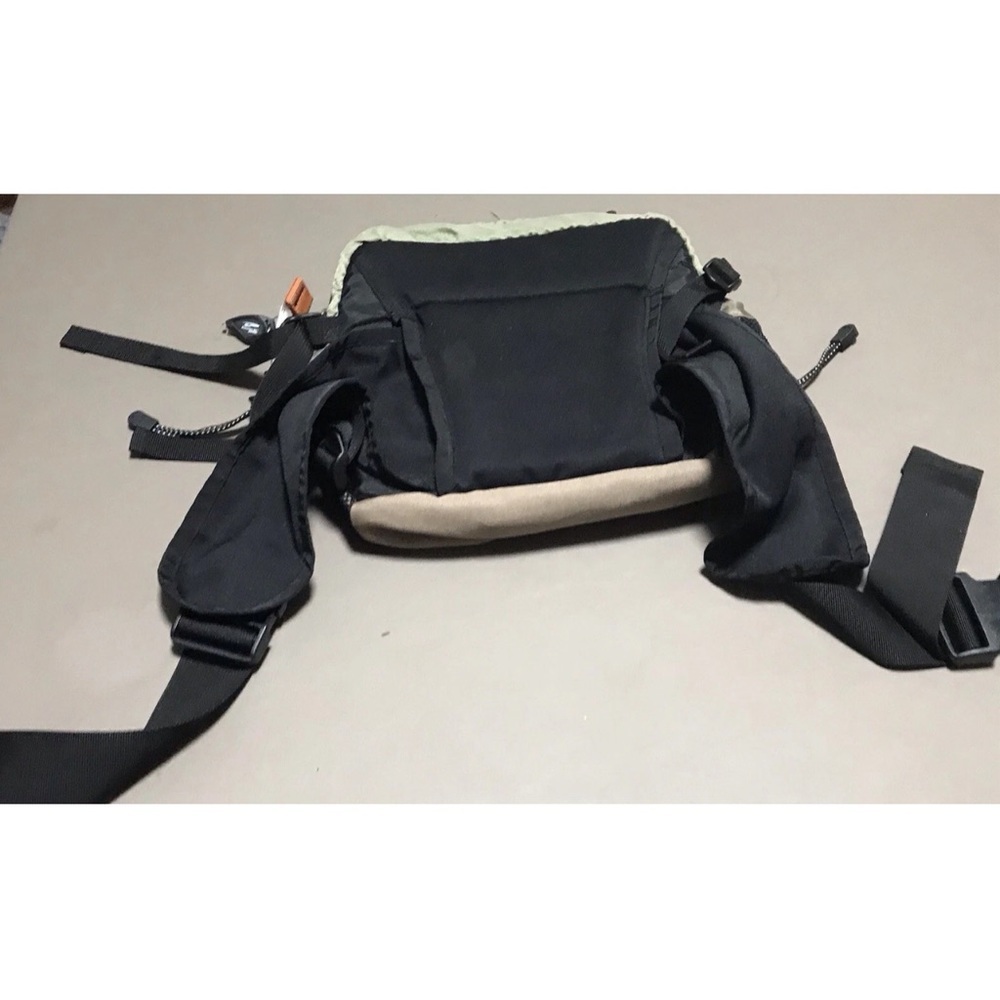 Coleman Exponent Hiking Waist Pack Bag 2 Bottles Adjustable Padded Green - Picture 8 of 16